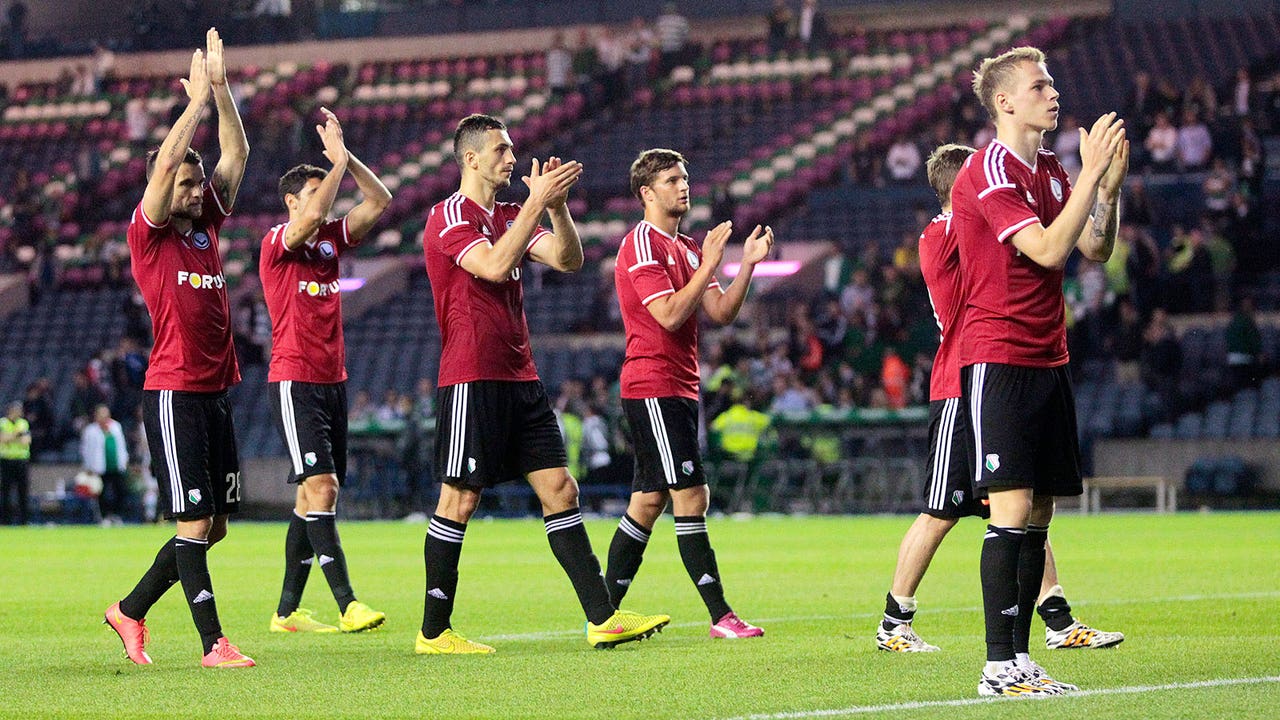 Celtic back in Champions League after Legia Warsaw expelled
